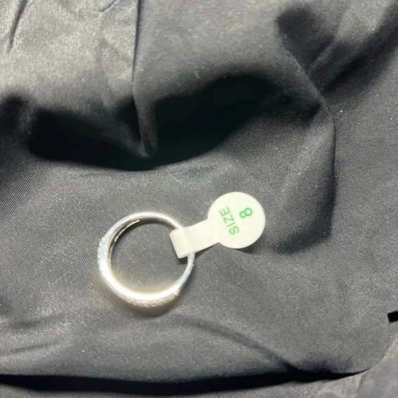 BP Silver Ring with Blue Accents - Picture 5 of 5